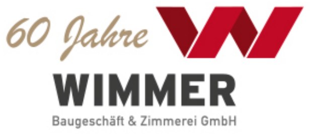 Logo Wimmer Baugeschäft & Zimmerei GmbH – 60 Jahre