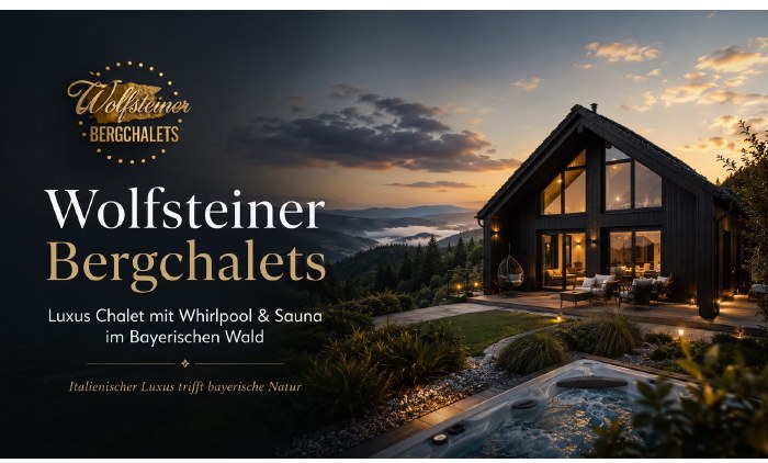 Wolfsteiner Bergchalets – Luxus-Chalet mit Whirlpool und Sauna